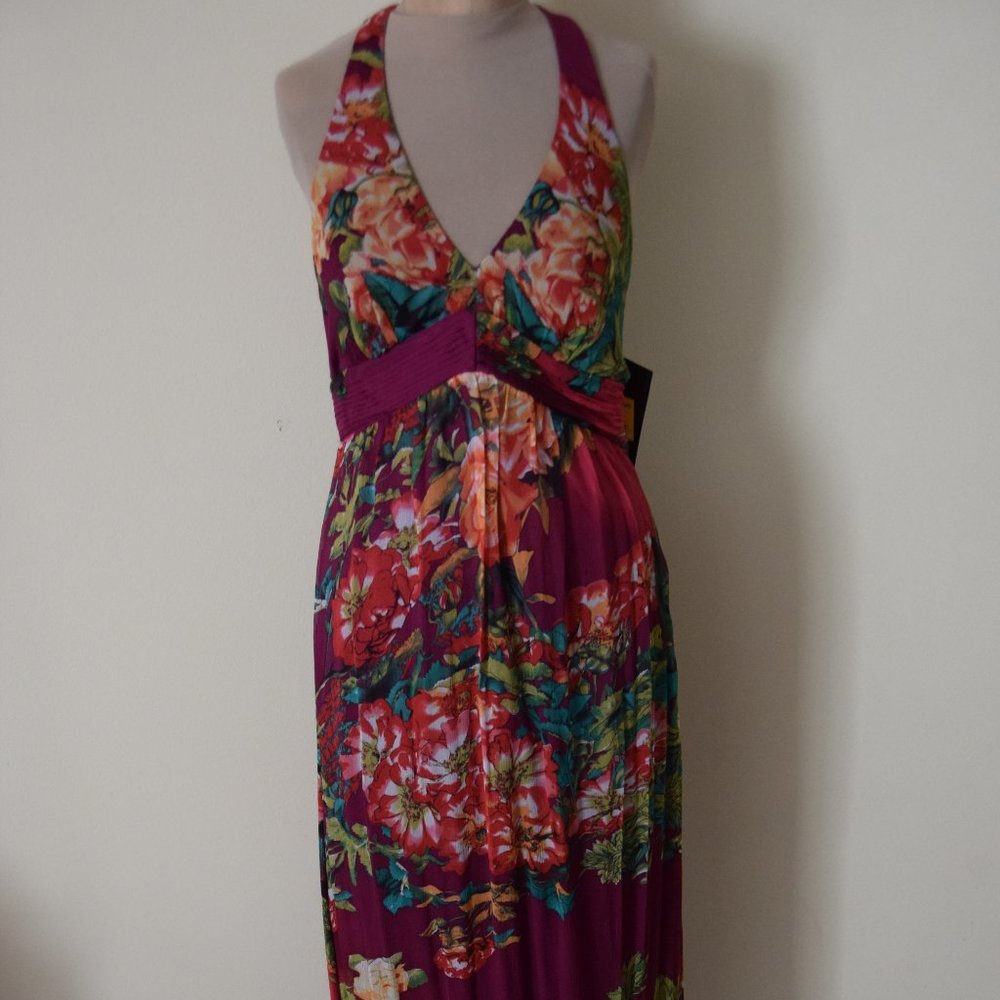 GORGEOUS SUE WONG FLORAL DRESS